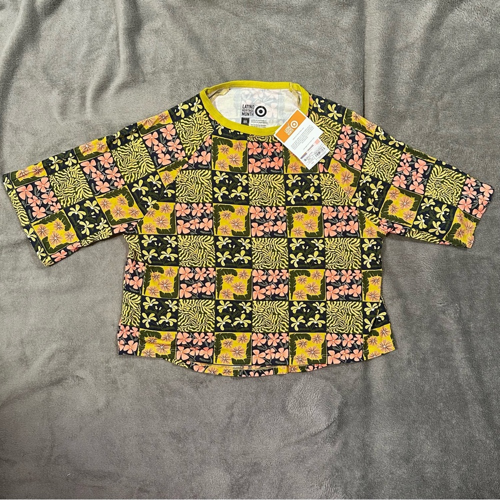NWT Target Collection- Latino Heritage Month Vibrant Print Blouse - Women’s XXS